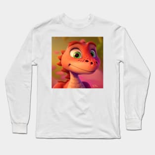 Baby Dinosaur Dino Bambino - Ella Long Sleeve T-Shirt